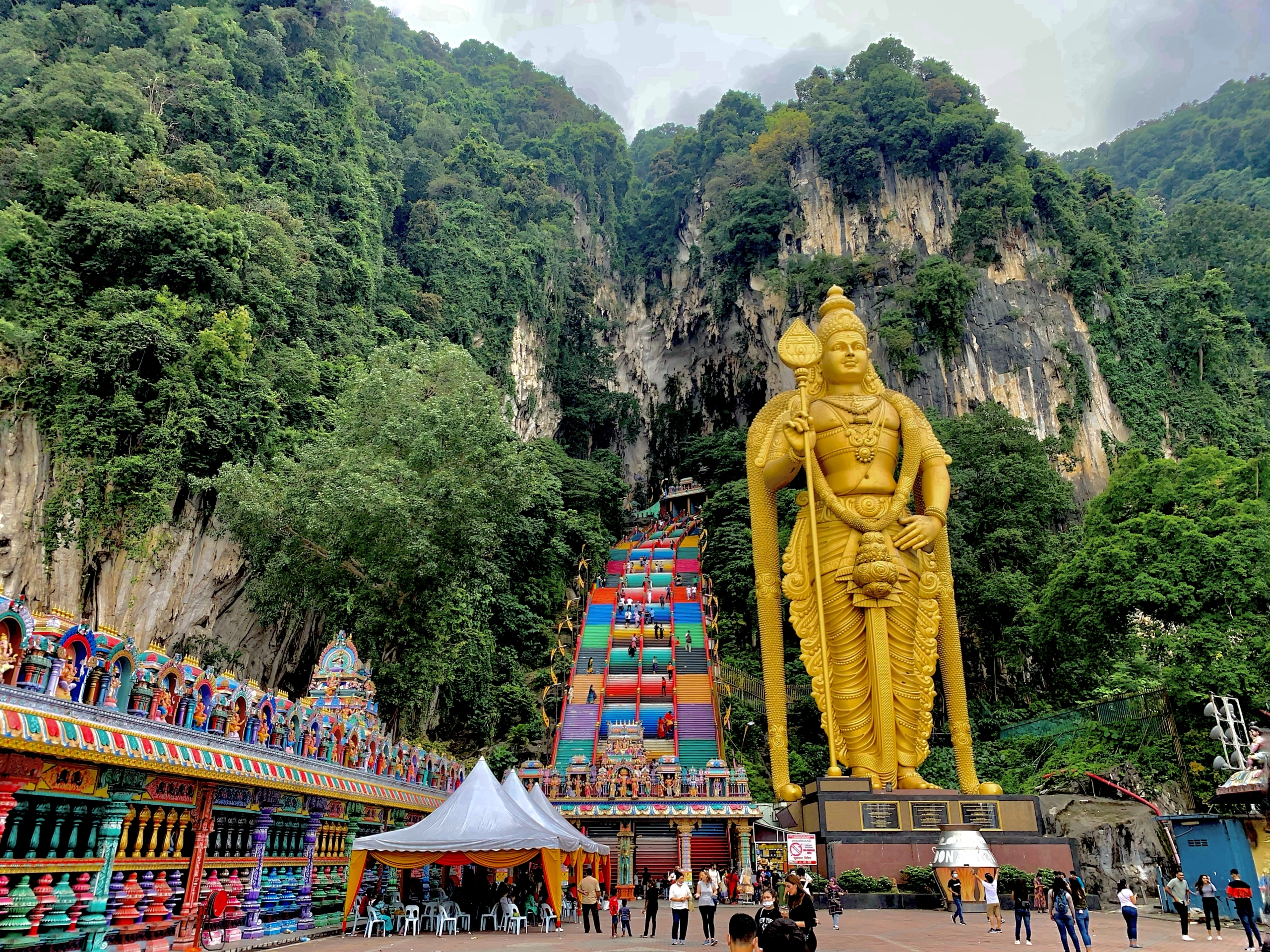Pintu masuk Batu Caves Malaysia