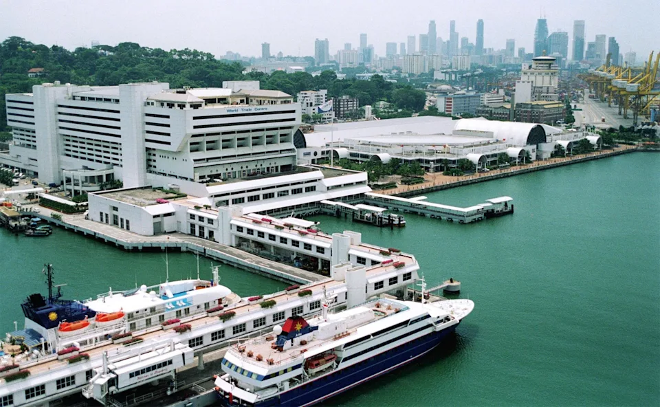 Terminal Ferry Batam Center Indonesia